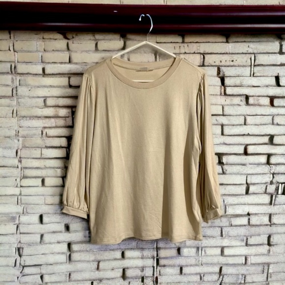 The Gap oversized sleeve super soft knit top